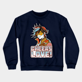 Tracer Overwatch Cheers Love! Crewneck Sweatshirt